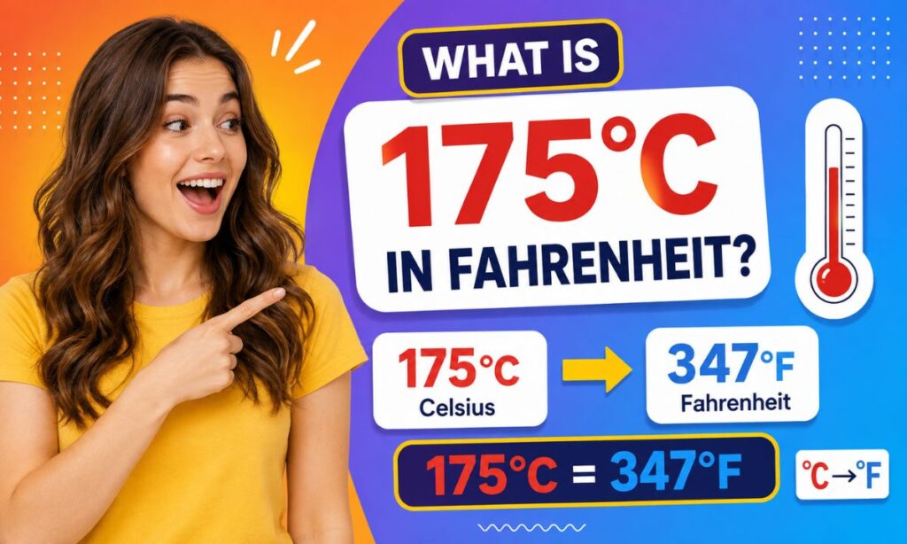 What is 175 Degrees Celsius in Fahrenheit?